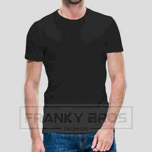 Plain Round Neck T-Shirts for Men