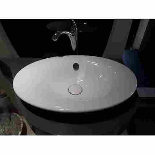 Ceramic Oval Bathroom Wash Basin