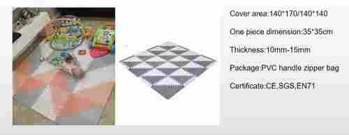 Eva Foam Jigsaw Triangle Puzzle Mat For Kids