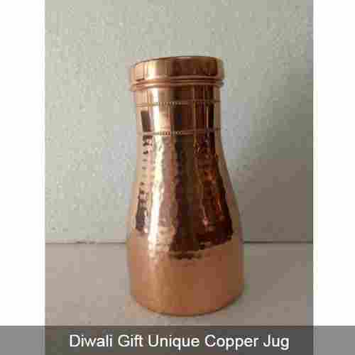 Diwali Gift Hammered Copper Jug