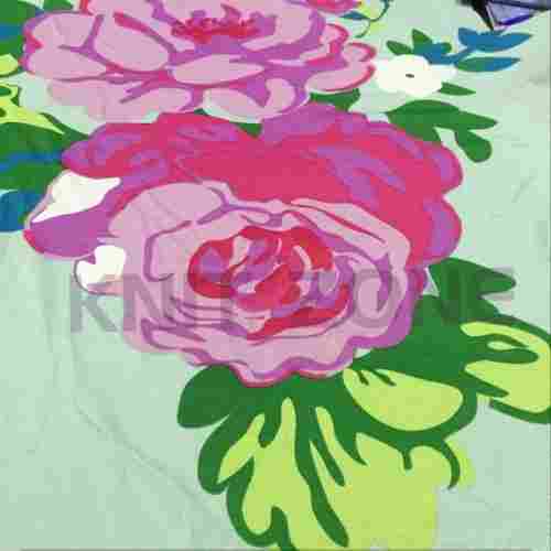 Floral Printed Single Jersey Fabric