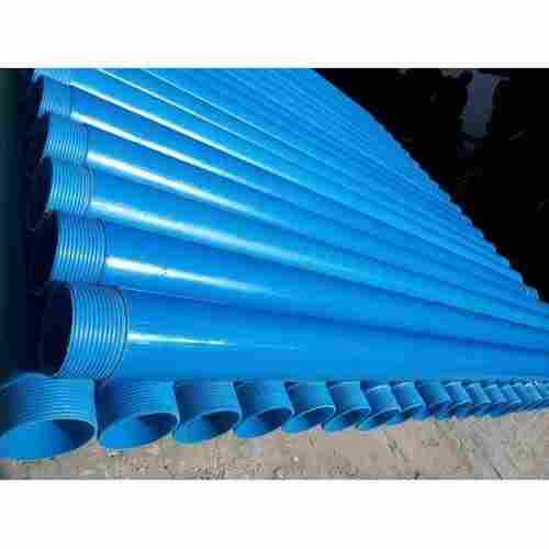113MM Round Blue PVC Borewell Casing Pipe