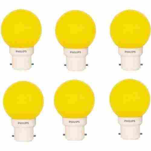 Philips 0.5 Watt Yellow Round Night LED Bulbs