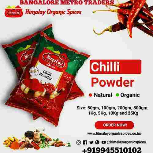 Organic Dried Red Chilli Powder