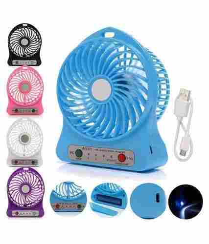 Hi Touch Mini Portable Usb Rechargeable 3 Speed Fan