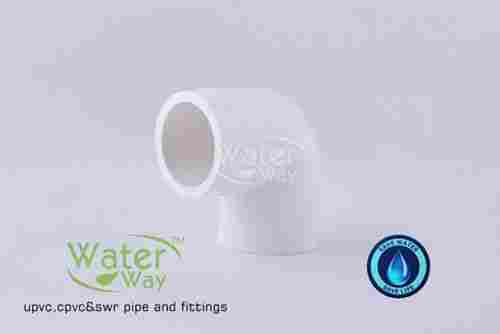 White UPVC Plastic Pipe Elbow