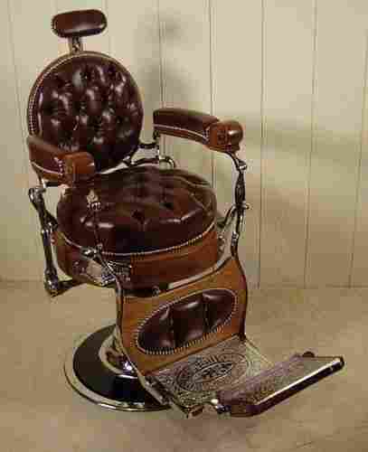 Height Adjustable Heavy Duty Salon Furniture Vintage Barber Chair