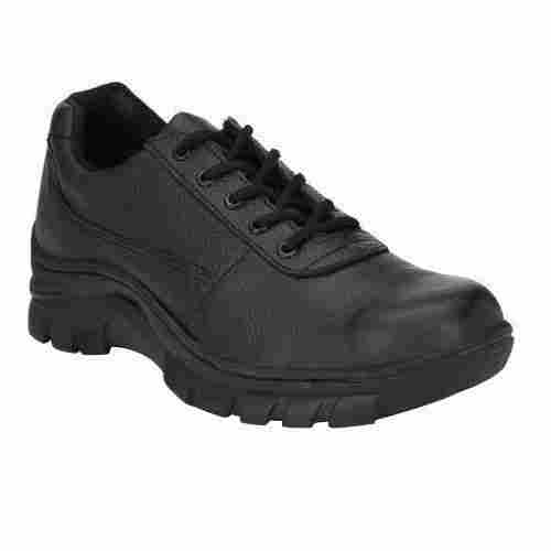 Bata Lace Up Black Safety Shoes