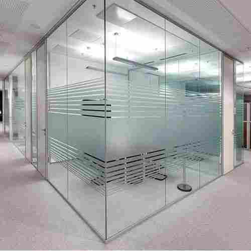 Frameless Clear Glass Partitions