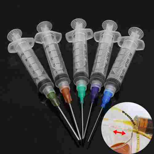 New 20pcs 1ml Plastic Disposable Injector Syringe For Refilling