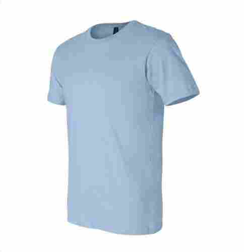 Sky Blue Round Neck T Shirt