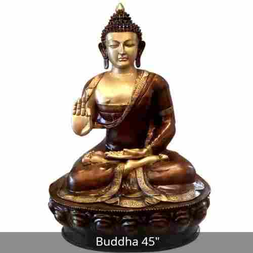 45 Inch Multicolour Buddha Statue