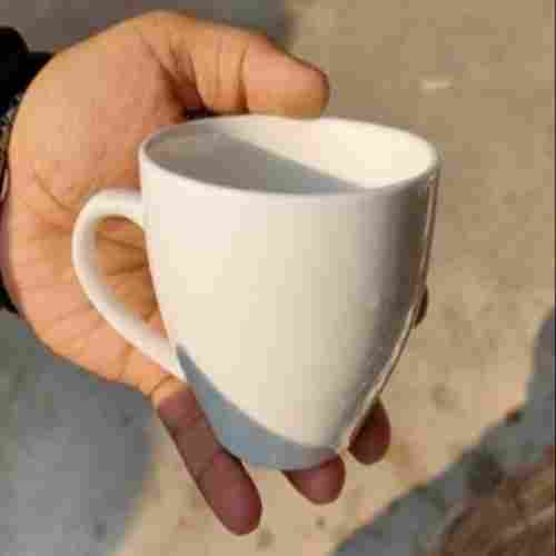 Plain Ceramic White Cups