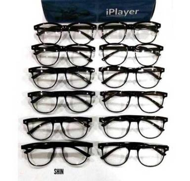 Fashion Sunglasses Black Plastic Optical Frames
