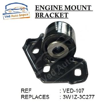 Black Engine Mount Bracket