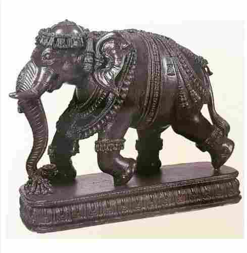 Elephant Stone Polished Statue