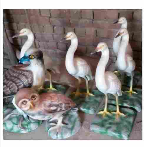 Decorative Fiberglass Birds Statues