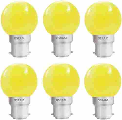 Osram 0.5 Watt Yellow Round LED Night Bulb