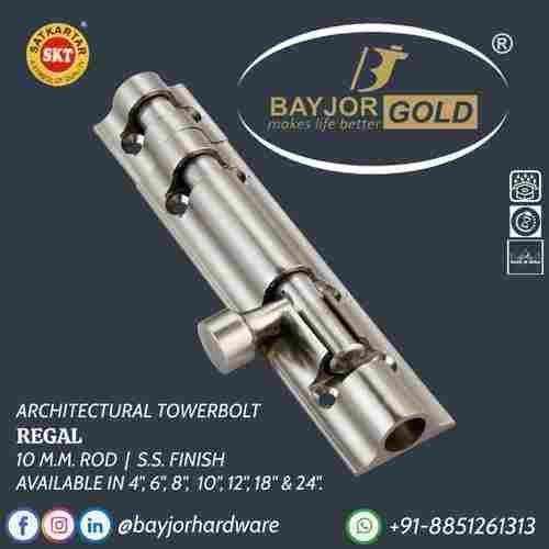 Regal Ss Finish Architectural Towerbolt