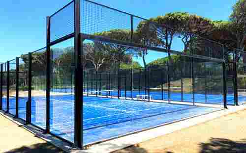High Density Lawn Canchas Padel Court With Full Glass