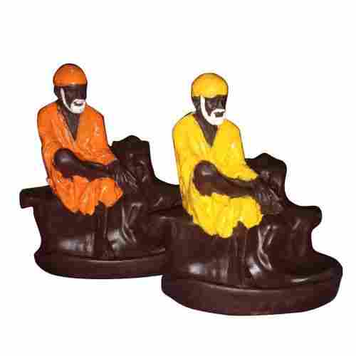 Seated Sai Baba Decorative Incense Holder