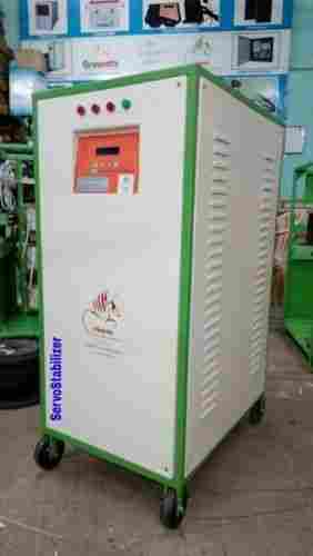 Oil Cooled Three Phase Servo Voltage Stabilizer with Relay Controller