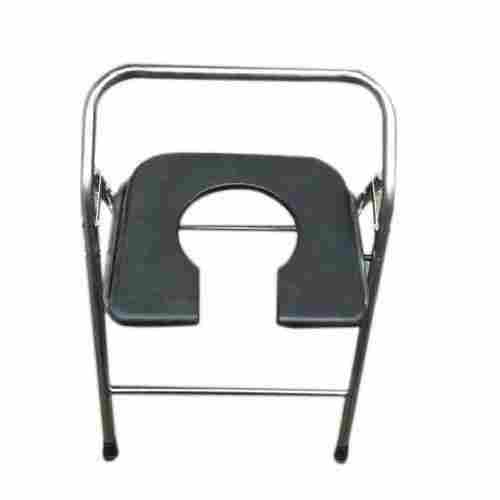 Mild Steel Folding Commode Chair