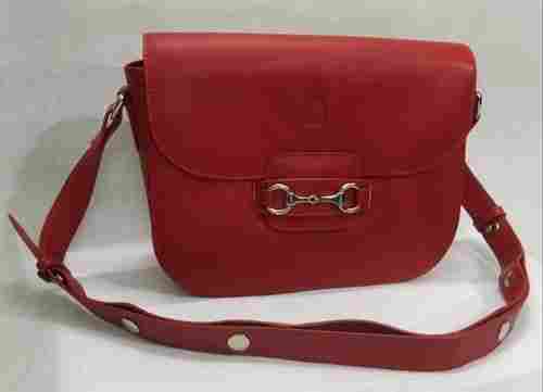 Ladies Red Leather Handbags