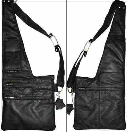 Black Color Leather Handbag
