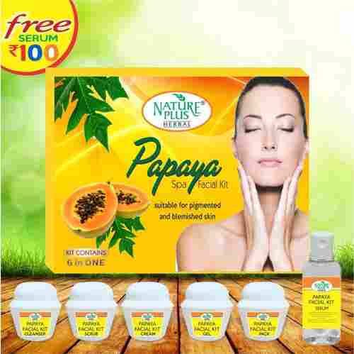 Nature Plus Herbal Papaya Facial Kit