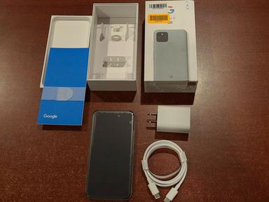 Brand New Pixel 5 5G 128 Gb Sorta Sage Mobile Phone (Google) Design: Bar