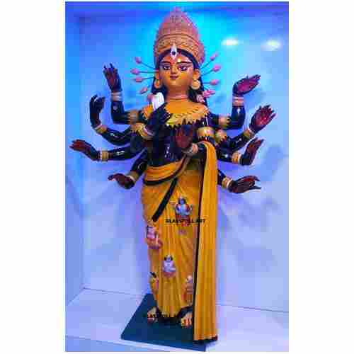 Fiberglass Standing Durga Idol