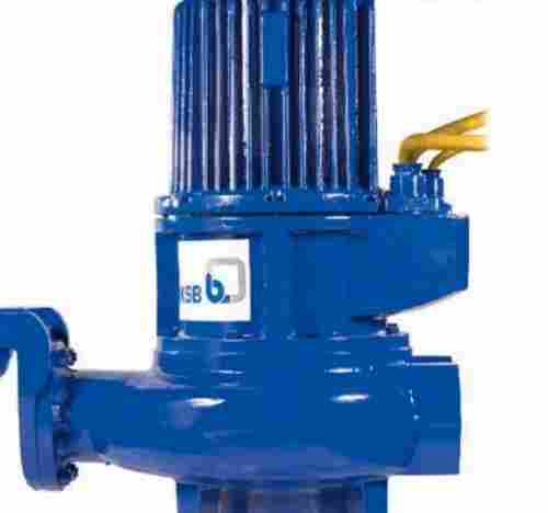 Blue Submersible Dewatering Pump