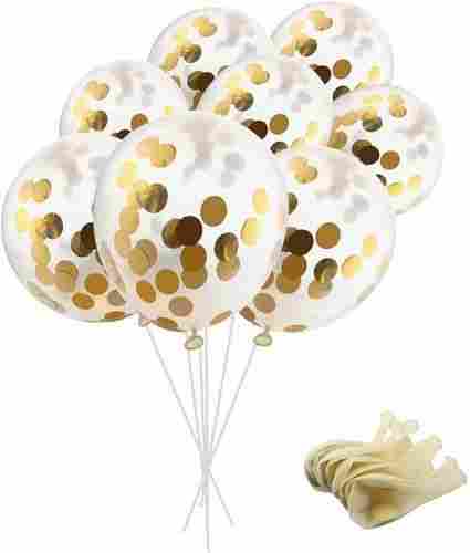 Partysanthe Golden Confetti Balloons