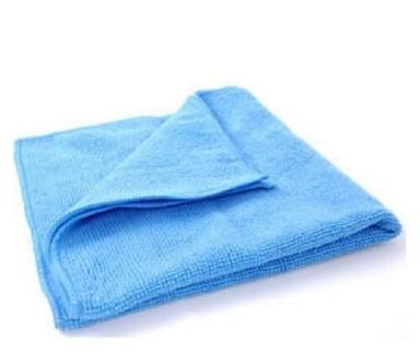Blue Soft Cotton Microfiber Cleaning Cloth Application: Domestic