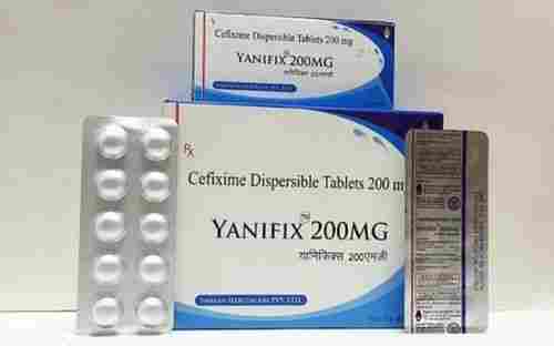 Cefixime Dispersible 200 MG Tablets