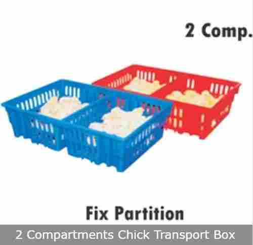 2 Compartments Chick Transport Box