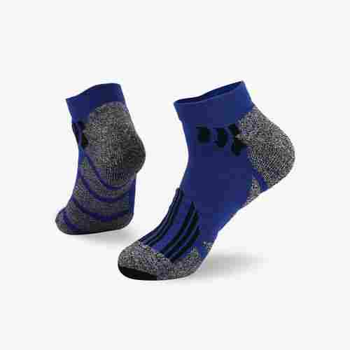 144N Blue And Black Stripes Sport Series Terry Socks