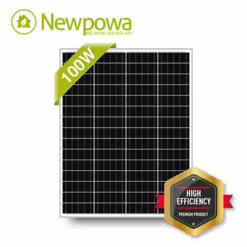 100 Watt Module Monocrystalline Solar Panel