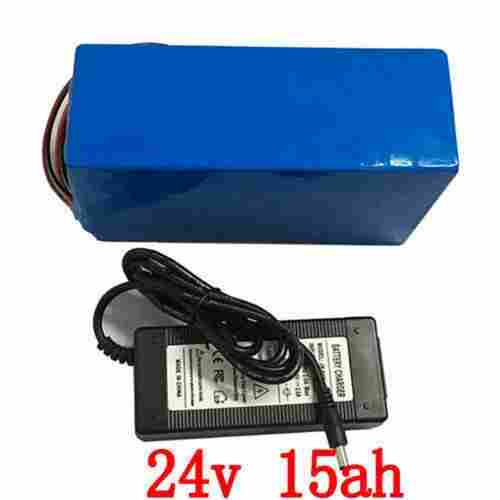 24 Volts 15Ah Rechargeable Lithium Ion Battery