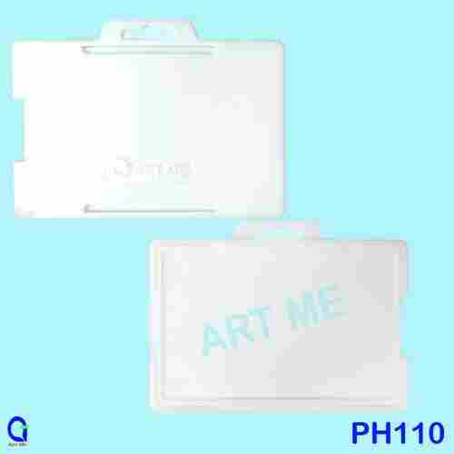 Pasting Plate ID Card Holder