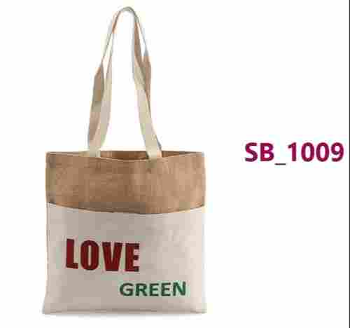 Printed Jute Shopping Bag (SB 1009)