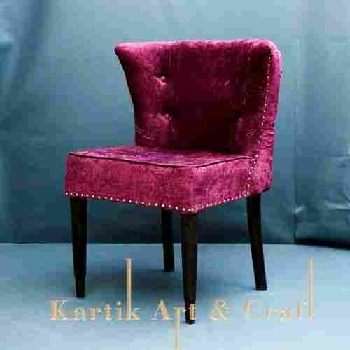 Wood Pink Hotel Chair
