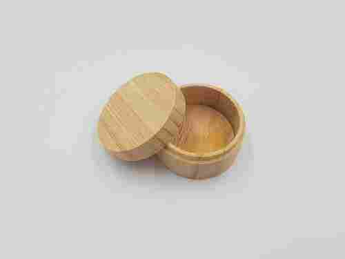 Natural Bamboo Canister With Cap
