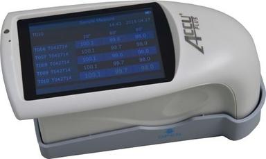 Portable Gloss Meter Tri Angle with Built-in lithium Ion Rechargeable Battery