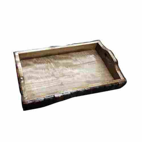 Plain Wooden Serving Tray