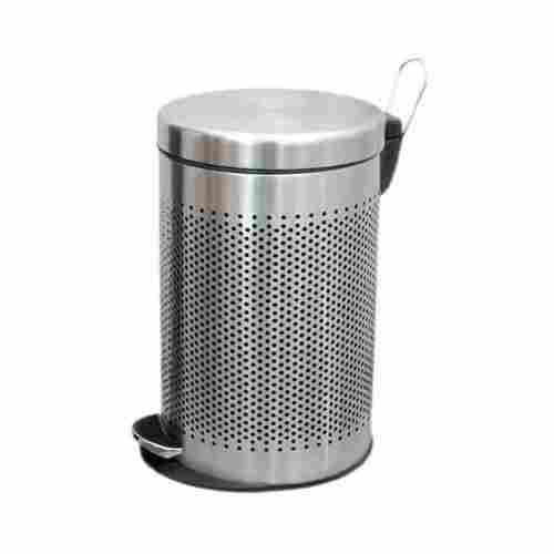 Stainless Steel Perforated Foot Pedal Bin