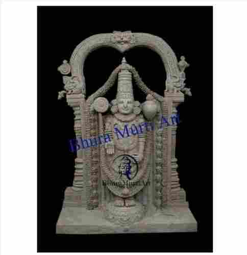 Handcrafted Marble Tirupati Balaji Statue