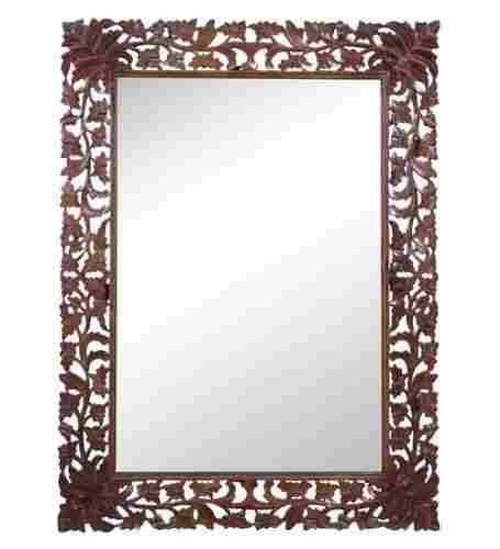 Premium Wooden Carved Mirror