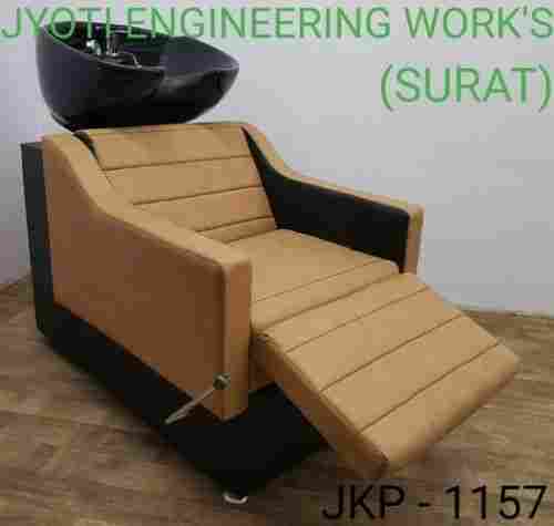 Black Simple Seating Shampoo Chair